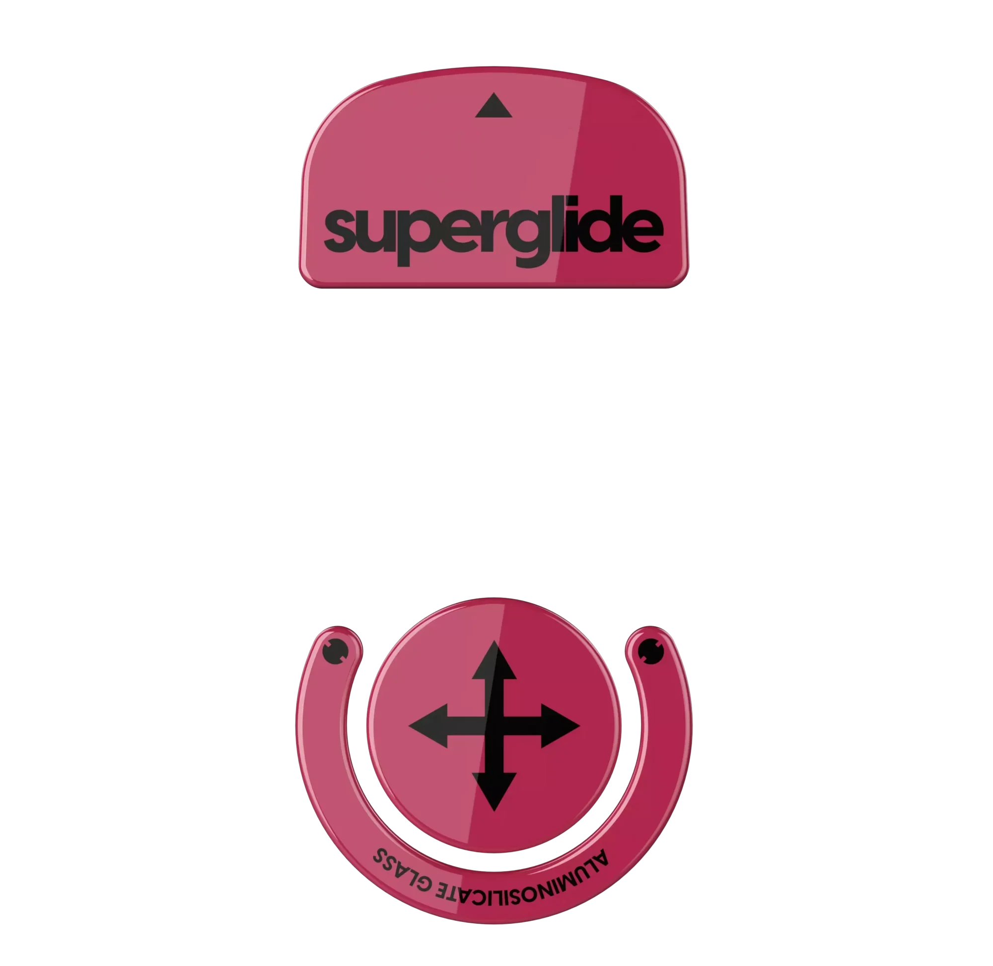 Superglide glass feet for Logitech GProx Superlight Magenta
